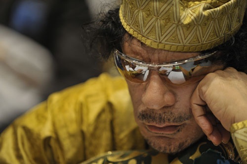Being Muammar Gaddafi